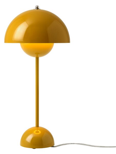 Stolní lampa &Tradition, Flowerpot VP3, Žlutá, Obývací pokoj, Kov, Design