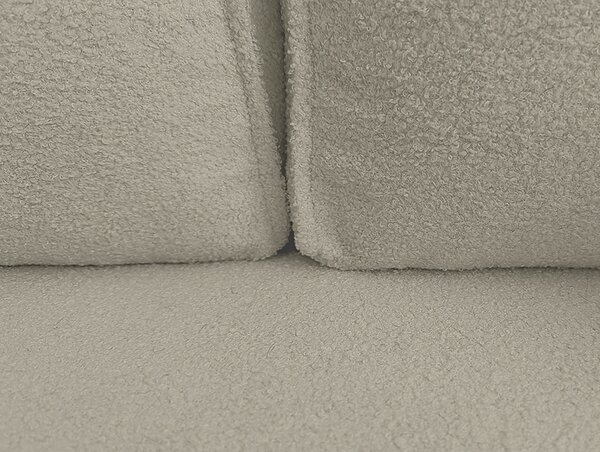 Rozkládací oboustranná sedací souprava do L SMART BOUCLE 232x143 cm, šedobéžová