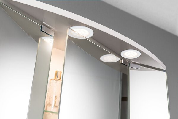 P 99921 LED nábytkové vestavné svítidlo kruhové 2ks sada 2x2,5W bílá mat - PAULMANN