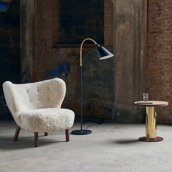 Stojací Lampa &Tradition, Bellevue AJ7, Černá, Obývací pokoj, Kov, Design