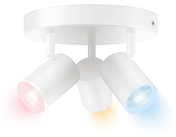 Stropní Lampa WiZ, Imageo, stmívatelné, Bílá, Chodba, Hliník, Moderní