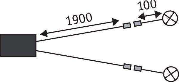 P 99920 LED nábytkové vestavné svítidlo kruhové 2ks sada 2x2,5W chrom - PAULMANN