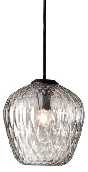 Závěsná svítidlo &Tradition, Blown SW4, stmívatelné, Transparentní, Obývací pokoj, Sklo, Design
