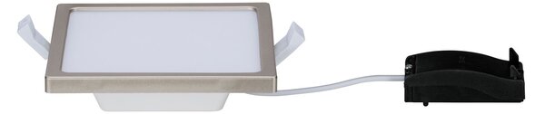 P 92940 LED vestavné svítidlo Areo IP44 hranaté 120mm 8W nikl mat stmívatelné - PAULMANN