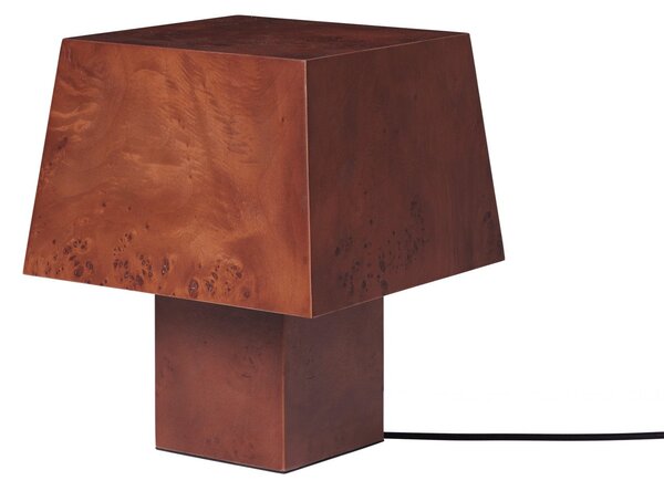 Stolní lampa ferm LIVING, Burl, Dřevo, Obývací pokoj, Dřevo, Moderní