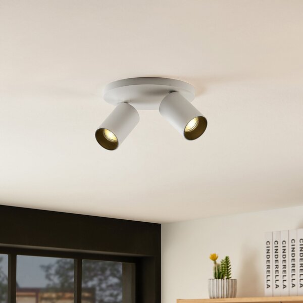 Stropní Lampa Arcchio, Brinja, stmívatelné, Bílá, Chodba, Hliník, Moderní