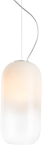 Závěsná svítidlo Artemide, Gople Mini, stmívatelné, Bílá, Obývací pokoj, Sklo, Design
