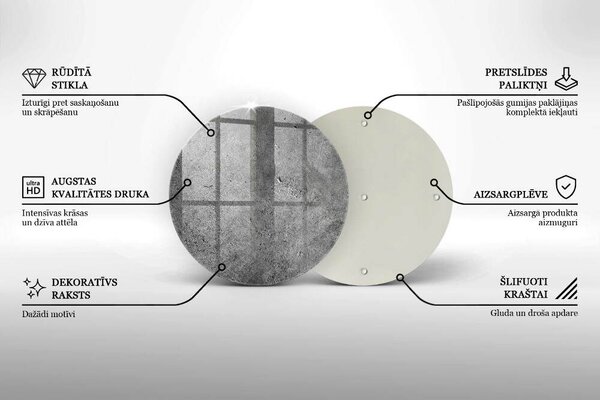 Tácek pod svíčku Textura betonového kamene ppzo-00027443