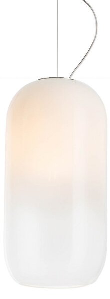 Závěsná svítidlo Artemide, Gople Mini, stmívatelné, Bílá, Obývací pokoj, Sklo, Design