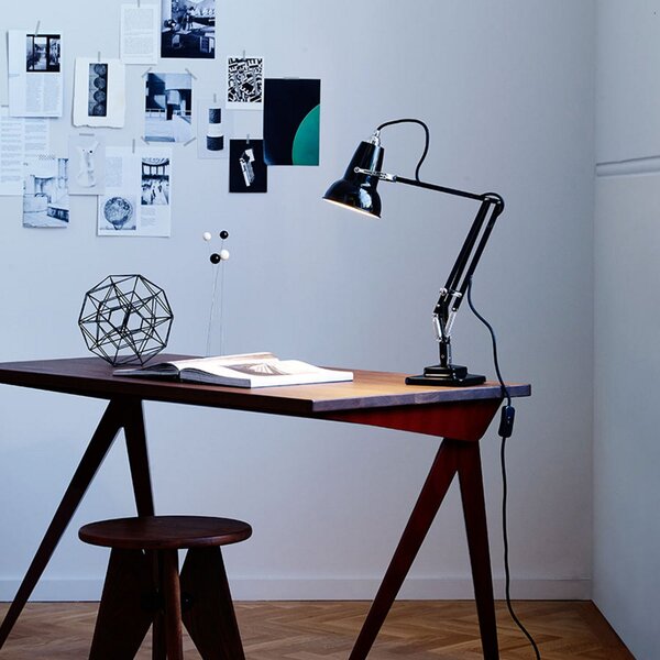 Stolní lampa Anglepoise, Original 1227, Černá, Pracovna, Kov, Industriální design