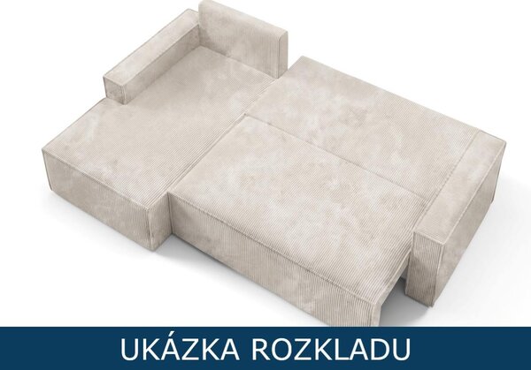 Rozkládací sedací souprava do L Artur - Poso 06 Varianta: Levá
