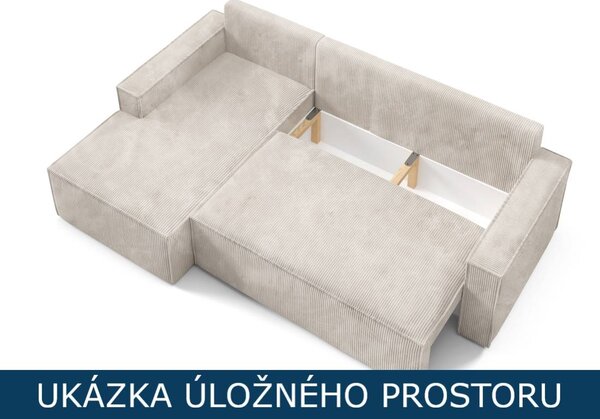 Rozkládací sedací souprava do L Artur - Poso 06 Varianta: Levá