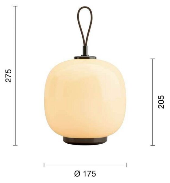 Stolní lampa Louis Poulsen, Žlutá, Obývací pokoj, Sklo