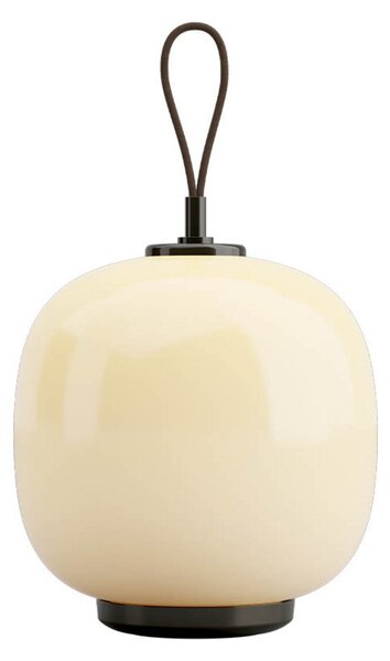 Stolní lampa Louis Poulsen, Žlutá, Obývací pokoj, Sklo
