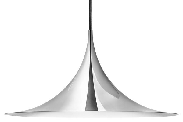 Závěsná svítidlo GUBI, Semi, stmívatelné, Metalická, Obývací pokoj, Kov, Design