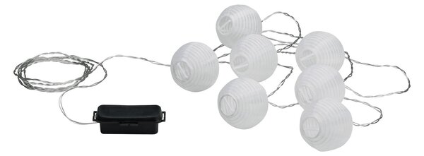 P 94166 Outdoor světelný řetěz Mobile Lampion IP44 7 lamp na baterie - PAULMANN
