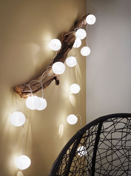 P 94166 Outdoor světelný řetěz Mobile Lampion IP44 7 lamp na baterie - PAULMANN