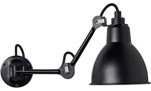 Nástěnná Svítidla Lampe Gras, Černá, Obývací pokoj, Kov, Design