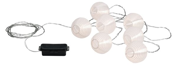 P 94166 Outdoor světelný řetěz Mobile Lampion IP44 7 lamp na baterie - PAULMANN