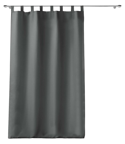 Záclona na šňůrkách ESSENTIEL, 140 x 260 cm, šedá