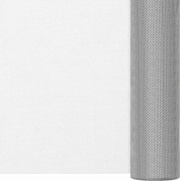 VidaXL Síť proti hmyzu nerezová ocel 60 x 500 cm stříbrná [150889]