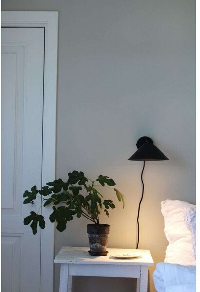 Nástěnná Svítidla Globen Lighting, Cannes, Černá, Obývací pokoj, Kov, Design