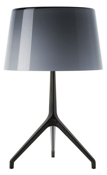 Stolní lampa Foscarini, stmívatelné, Šedá, Hliník