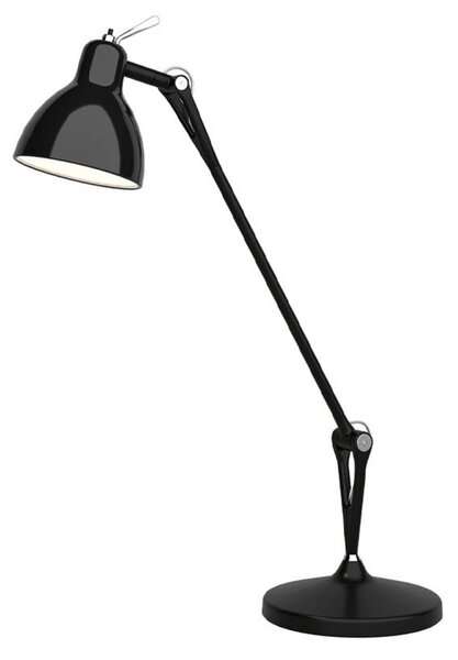 Stolní lampa Rotaliana, Černá, Obývací pokoj, Kov