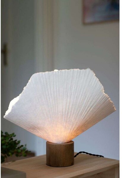 Stolní lampa Globen Lighting, Dřevo, Obývací pokoj, Papír / Karton