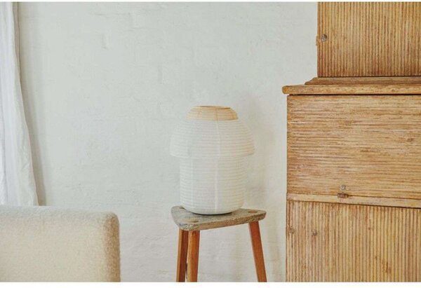 Stolní lampa Made By Hand, Žlutá, Obývací pokoj, Papír / Karton