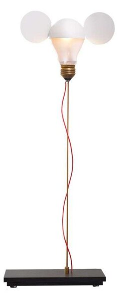 Stolní lampa Ingo Maurer, stmívatelné, Bílá, Obývací pokoj, Kov