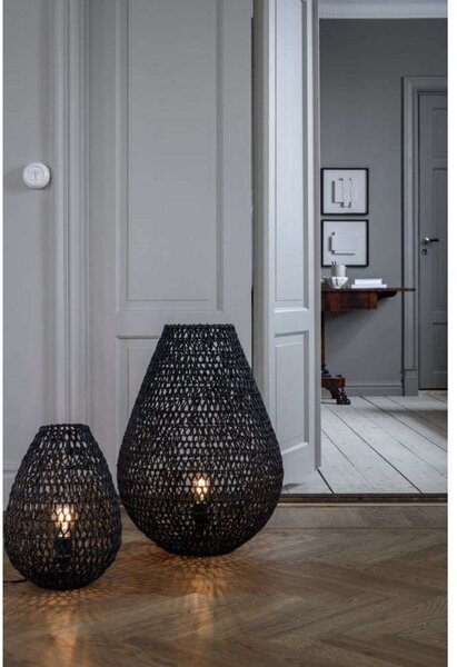 Stolní lampa Watt & Veke, Černá, Obývací pokoj, Papír / Karton, Skandinávský