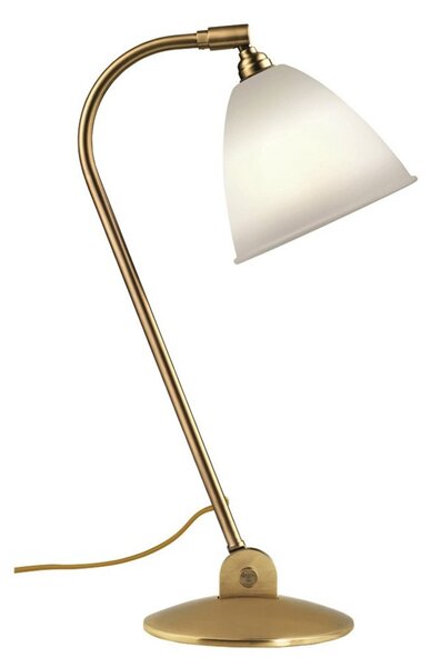 Stolní lampa GUBI, Zlatá / mosazná, Obývací pokoj, Kov