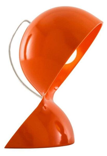 Stolní lampa Artemide, Oranžová, Obývací pokoj, Plast