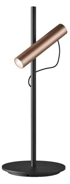 Stolní lampa LIGHT-POINT, stmívatelné, Zlatá / mosazná, Obývací pokoj, Hliník
