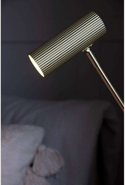 Stolní lampa Globen Lighting, Hubble READ, Zlatá / mosazná, Obývací pokoj, Kov, Design