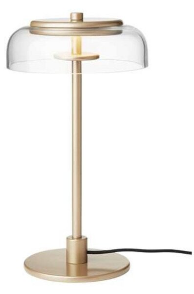 Stolní lampa Nuura Aps, Blossi, stmívatelné, Zlatá / mosazná, Obývací pokoj, Kov, Skandinávský