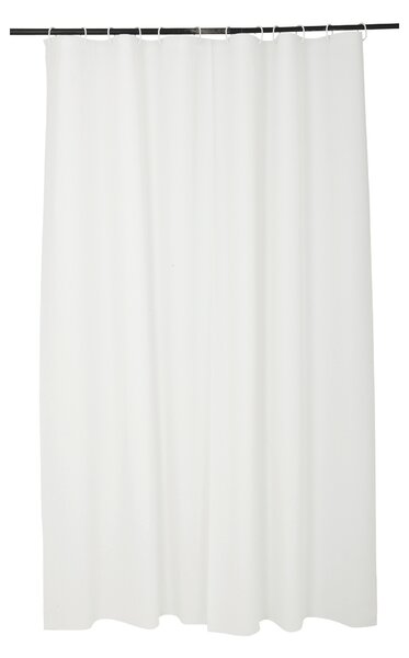 Závěs na sprchu VITAMINE SDB WHITE, 180 x 200 cm, bílý