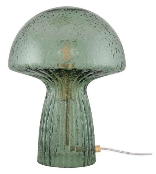 Stolní lampa Globen Lighting, Zelená, Obývací pokoj, Sklo
