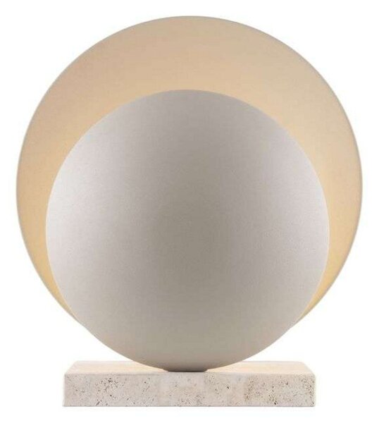 Stolní lampa Globen Lighting, ORBIT, Béžová, Obývací pokoj, Kov, Design
