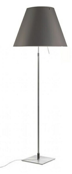 Stojací Lampa Luceplan, Šedá, Obývací pokoj, Hliník