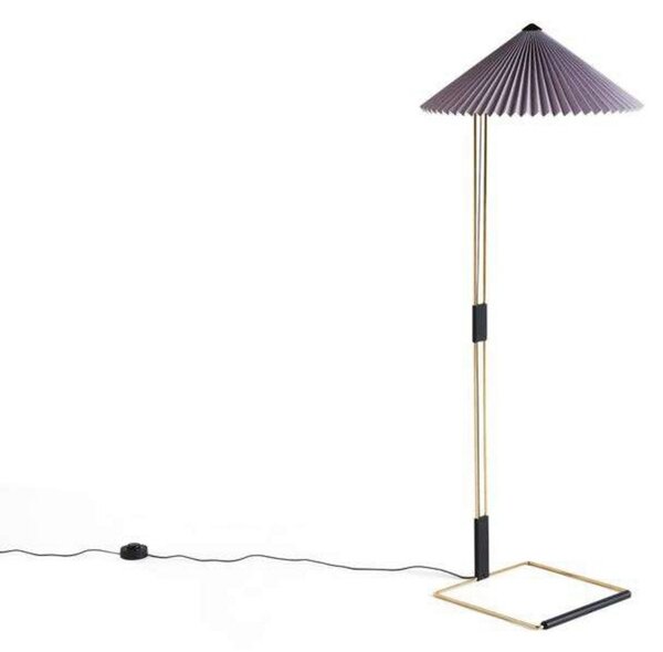 Stojací Lampa HAY, stmívatelné, Fialová, Obývací pokoj, Kov