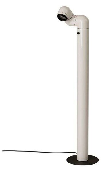 Stojací Lampa Santa & Cole, stmívatelné, Bílá, Obývací pokoj, Kov