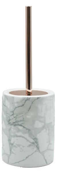 WC štětka MARBRE, 12 x 42 cm, keramika s mramorovým potiskem