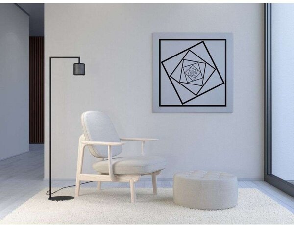 Stojací Lampa Herstal, Černá, Obývací pokoj, Kov
