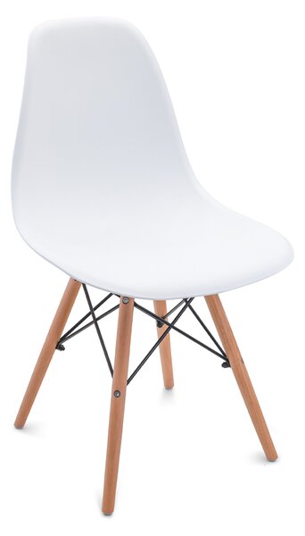 Bestent Židle bílá skandinávský styl CLASSIC