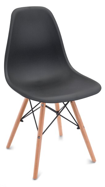 Bestent Židle černá skandinávský styl CLASSIC