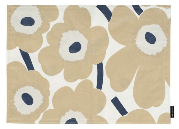 Marimekko Prostírání Pieni Unikko 31x42, béžovo-bílé