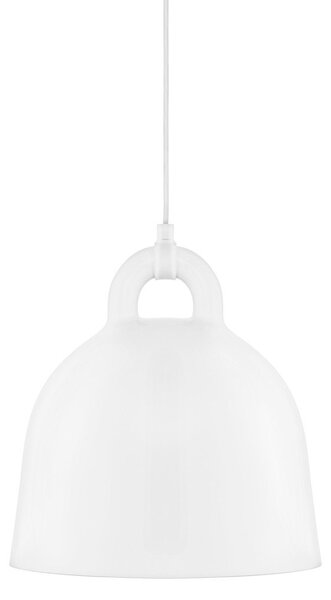 Závěsná svítidlo Normann Copenhagen, Bílá, Obývací pokoj, Hliník