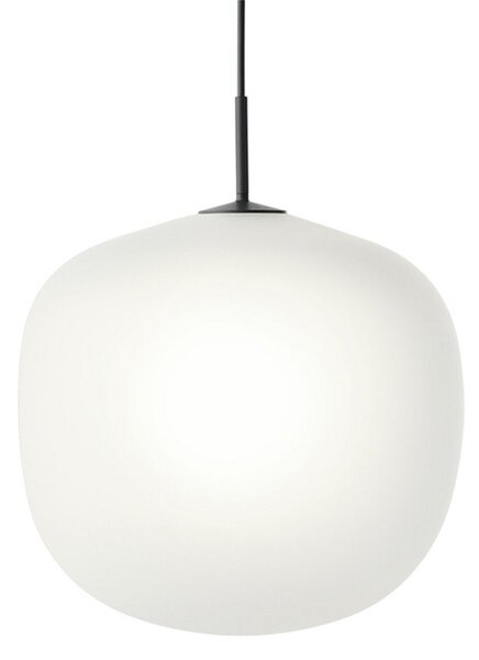 Závěsná svítidlo Muuto, Bílá, Jídelna, Sklo